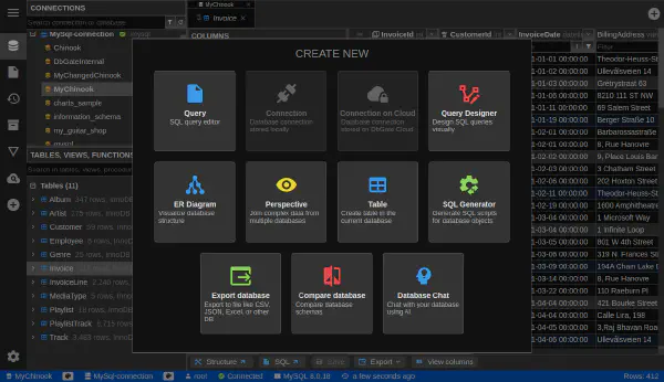 New object window