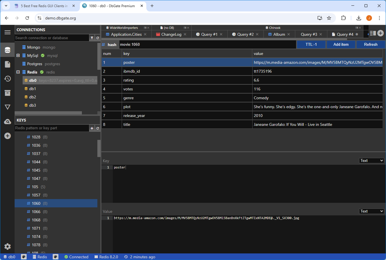 DbGate screenshot