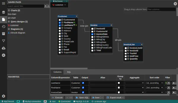 Query designer