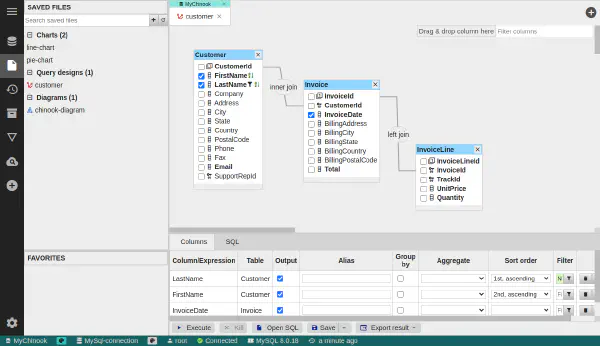 Query designer